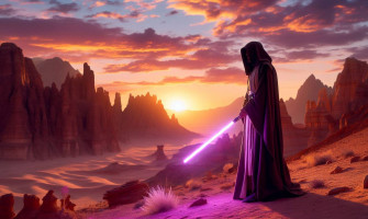 Purple Lightsaber Meaning and Users