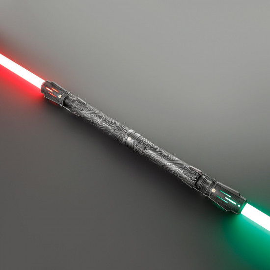 satele shan double-bladed lightsaber