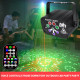 Rechargeable 240 Pattern and Purple Lamp Ball  Laser Projector