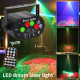 USB ReChargeable Led Green Strobe LED Laser Projector