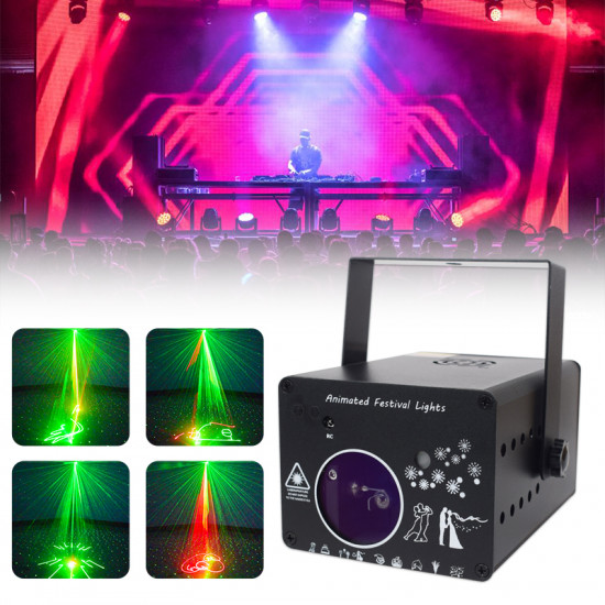 288 Pattern Animation Laser Projector Stage Light